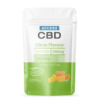 Access CBD Citrus flavour gummies