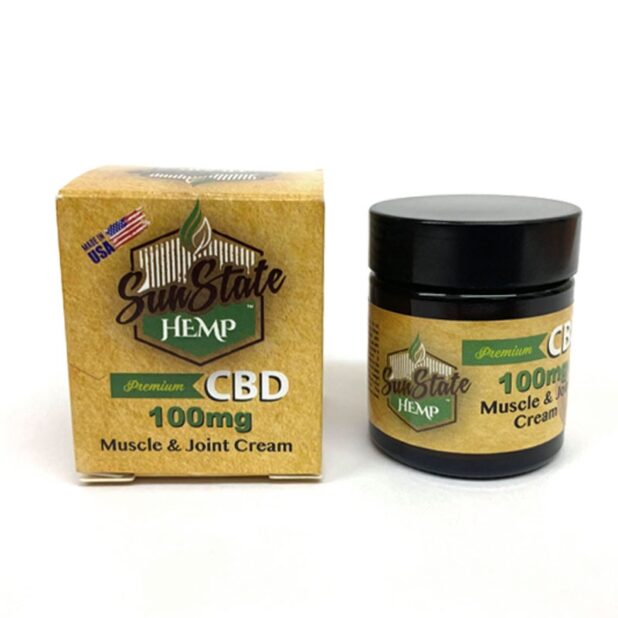 Sunstate CBD Muscle & Joint Cream 30ml 100mg Nature Creations CBD and healthcare store