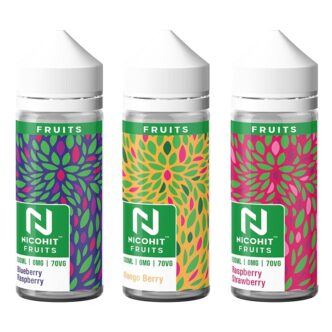 Nicohit FRUITS 100ml Shortfill Nature Creations CBD and healthcare store