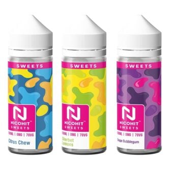 Nicohit SWEETS 100ml Shortfill Nature Creations CBD and healthcare store