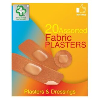 A&E Assorted Fabric Plasters 20'S