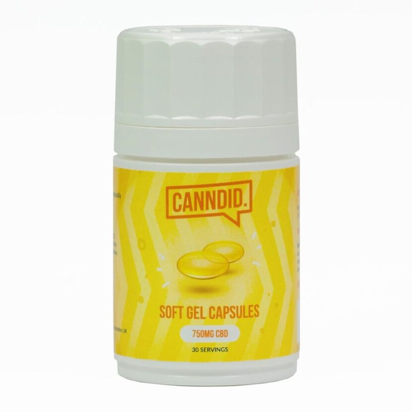 canndid softgel cbd capsules