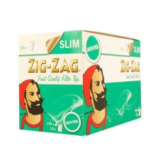 150 Zig-Zag Menthol Filter Tips – Pack of 10 Bags Nature Creations CBD and healthcare store