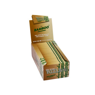 50 New Rizla Bamboo Ultra Thin Regular Rolling Papers Nature Creations CBD and healthcare store