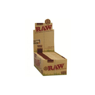 50 Raw Single Wide Organic Hemp Rolling Papers Nature Creations CBD and healthcare store