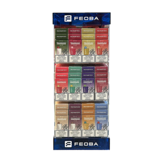 20mg Feoba Mary Eco Disposable 3 Tier Display Unit x 120 Units Nature Creations CBD and healthcare store
