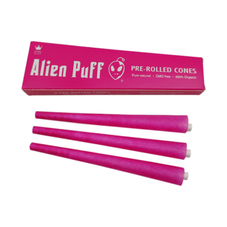 Alien Puff Hot Pink King size Cones 24 Packs (HP184) Nature Creations CBD and healthcare store