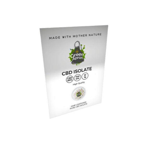 Green Apron 99% CBD Isolate 1g Nature Creations CBD and healthcare store