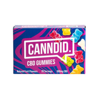 Canndid 500mg CBD Gummies – 20 Pieces (BUY 1 GET 1 FREE) Nature Creations CBD and healthcare store