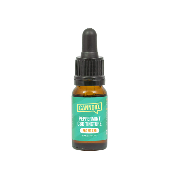 Canndid 250mg CBD Tincture Oil 10ml – Peppermint Nature Creations CBD and healthcare store