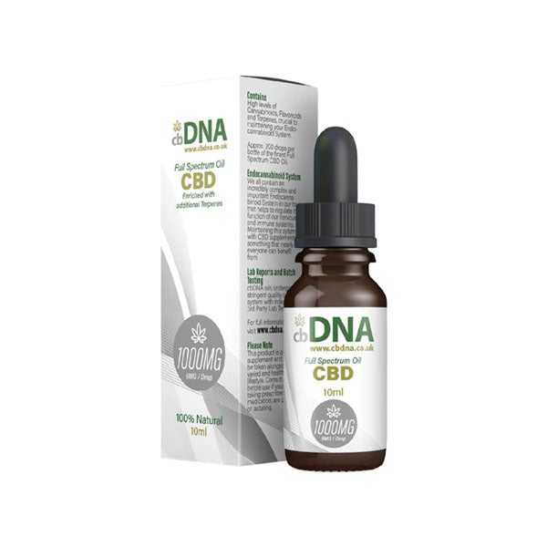cbDNA 1000mg Full Spectrum CBD Oil – 10ml Nature Creations CBD and healthcare store