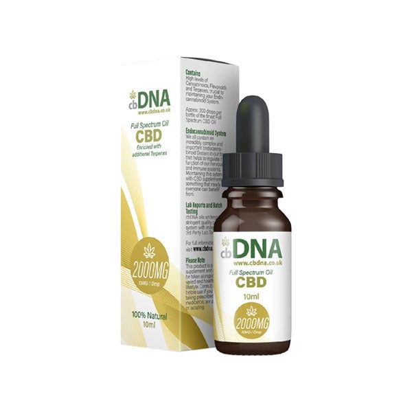 cbDNA 2000mg Full Spectrum CBD Oil – 10ml Nature Creations CBD and healthcare store