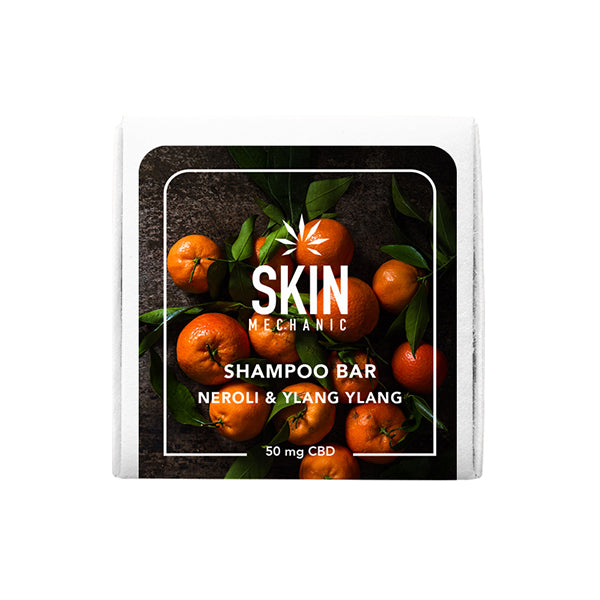Skin Mechanic 50mg CBD Neroli & Ylang Ylang Shampoo Bar 100g (BUY 1 GET 1 FREE) Nature Creations CBD and healthcare store