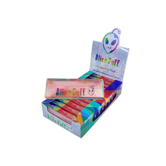 Alien Puff 1.25 Size Transparent Pack Pink Papers & Filter Tips 12 Booklets (HP2208) Nature Creations CBD and healthcare store