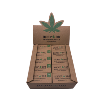 Hemp 101 Hemp Connoisseur Natural Brown Tips 50 Booklets Nature Creations CBD and healthcare store