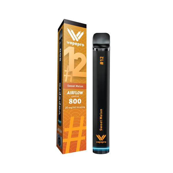 20mg Vapepro Disposable Vape Device 800 Puffs Nature Creations CBD and healthcare store