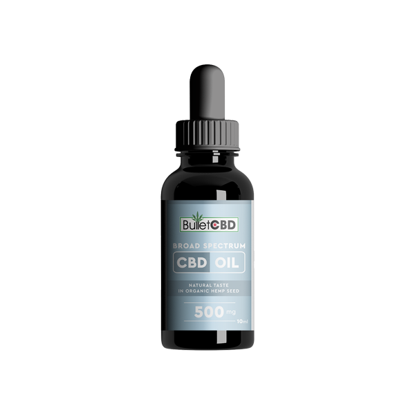 Bullet CBD 500mg Broad Spectrum CBD Oil – 10ml Nature Creations CBD and healthcare store