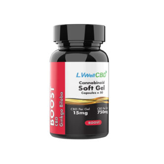 LVWell CBD 750mg CBD Soft Gel Capsules Boost – 50 Caps Nature Creations CBD and healthcare store