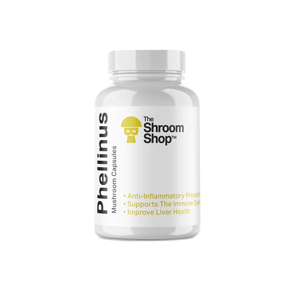The Shroom Shop Phellinus 45000mg Capsules – 90 Caps Nature Creations CBD and healthcare store