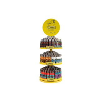 Clipper CP11RH 4 Tier Display Carousel – 144 + 20 Mixed Design Lighters – CL3H118UKH Nature Creations CBD and healthcare store