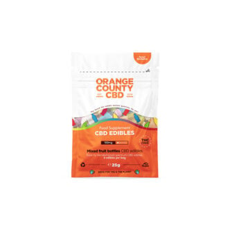 Orange County CBD 100mg CBD Gummy Fruit Bottles – Mini Grab Bag Nature Creations CBD and healthcare store