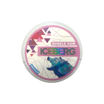 20mg Iceberg Bubblegum Nicotine Pouches – 20 Pouches Nature Creations CBD and healthcare store