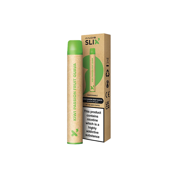 20mg ANDS Slix Recyclable Disposable Vape Device 600 Puffs Nature Creations CBD and healthcare store