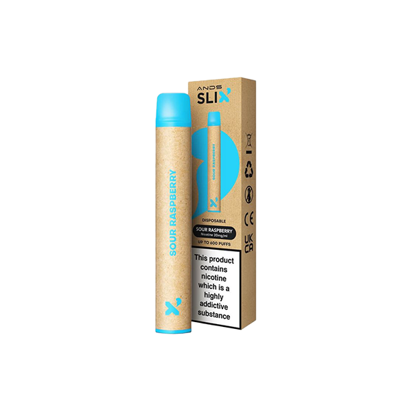 20mg ANDS Slix Recyclable Disposable Vape Device 600 Puffs Nature Creations CBD and healthcare store