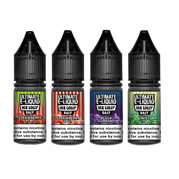 20mg Ultimate E-liquid Ice Lolly Nic Salts 10ml (50VG/50PG) Nature Creations CBD and healthcare store