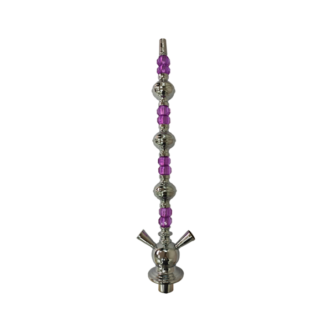 Large Glass Metal Shisha Stem – Assorted Colours Nature Creations CBD and healthcare store