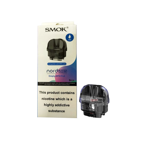 Smok Nord 50W RPM Replacement Pods 2ml Nature Creations CBD and healthcare store