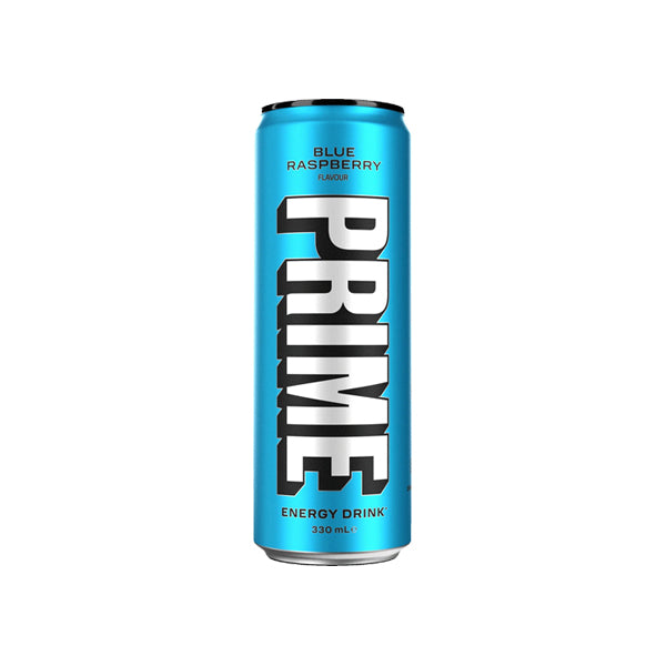 PRIME Energy USA Blue Raspberry Drink Can 355ml Nature Creations CBD and healthcare store