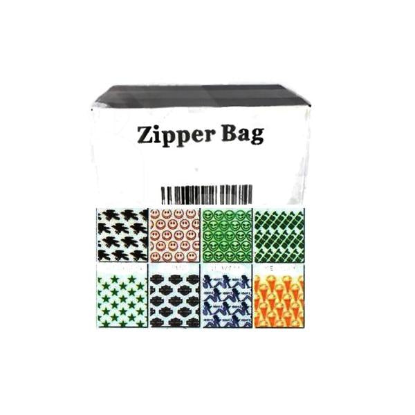 5 x Zipper Branded 2 x 2S Printed Crown Baggies Nature Creations CBD and healthcare store