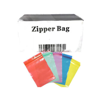 Zipper Branded 50mm x 50mm Red Baggies Nature Creations CBD and healthcare store