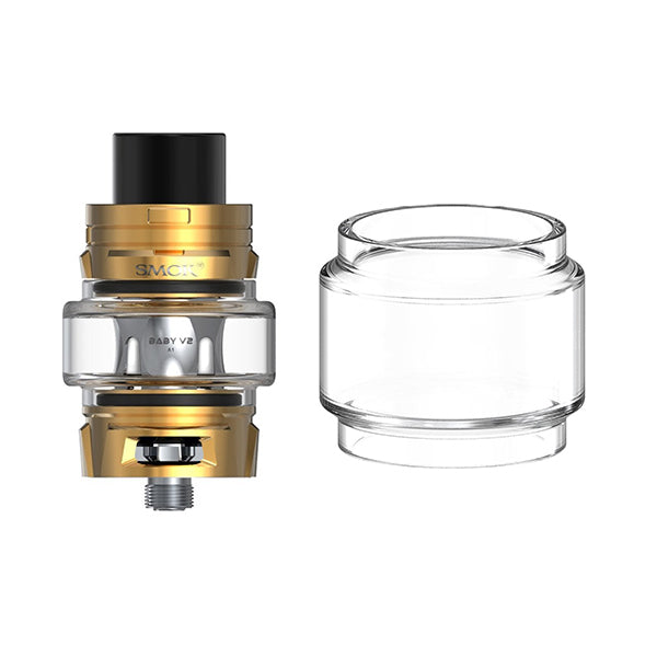 SMOK TFV8 Baby V2 Extended Replacement Glass Nature Creations CBD and healthcare store
