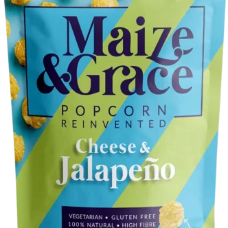 Maize & Grace Cheese & Jalapeño Popcorn 36g