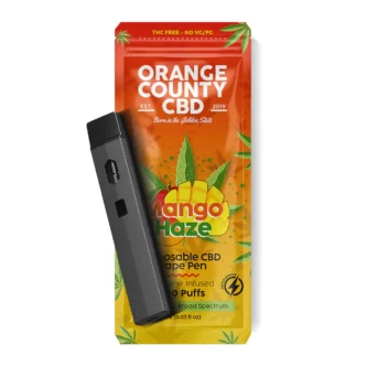 orange county CBD mango haze disposable vape