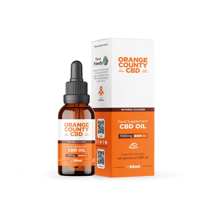 Looking to try one of our best selling CBD oils for yourself? Our 1500mg CBD oil is one of the most popular entries in our catalogue. A moderate strength CBD oil is a great way to experience CBD directly. Lean, fast and supremely effective, our 1500mg full-spectrum CBD oil