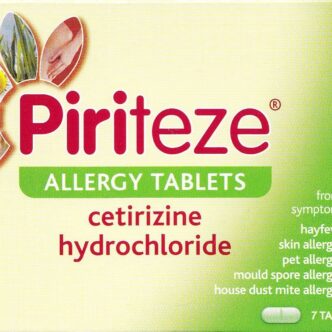 Piriteze Allergy 10mg Tablets 7's