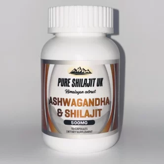 Pure Shilajit UK Extract Capsules - Ashwagandha & Shilajit.