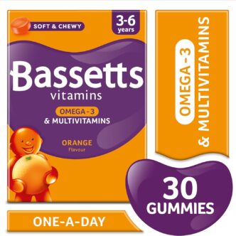 Bassetts Vitamins 30’S – 3-6 Years Omega 3 Orange Nature Creations CBD and healthcare store