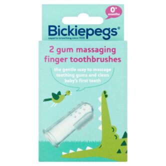 Bickiepegs Finger Toothbrush & Gum Massager