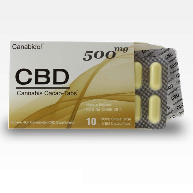 Canabidol CBD Cacao Tabs Nature Creations CBD and healthcare store
