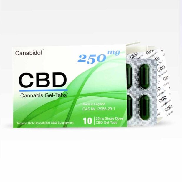 Canabidol CBD Gel-Tabs Nature Creations CBD and healthcare store