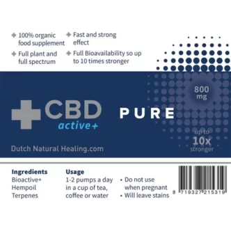 dutch natural cbd active pure