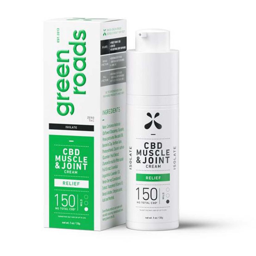 green roads musclejoint cream relief 150 30