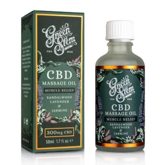 green-stem-cbd-massage-oil naturecreationsuk