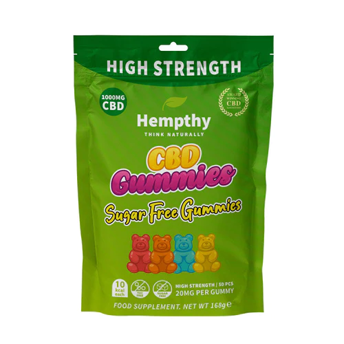 hempthy cbd suger free gummies