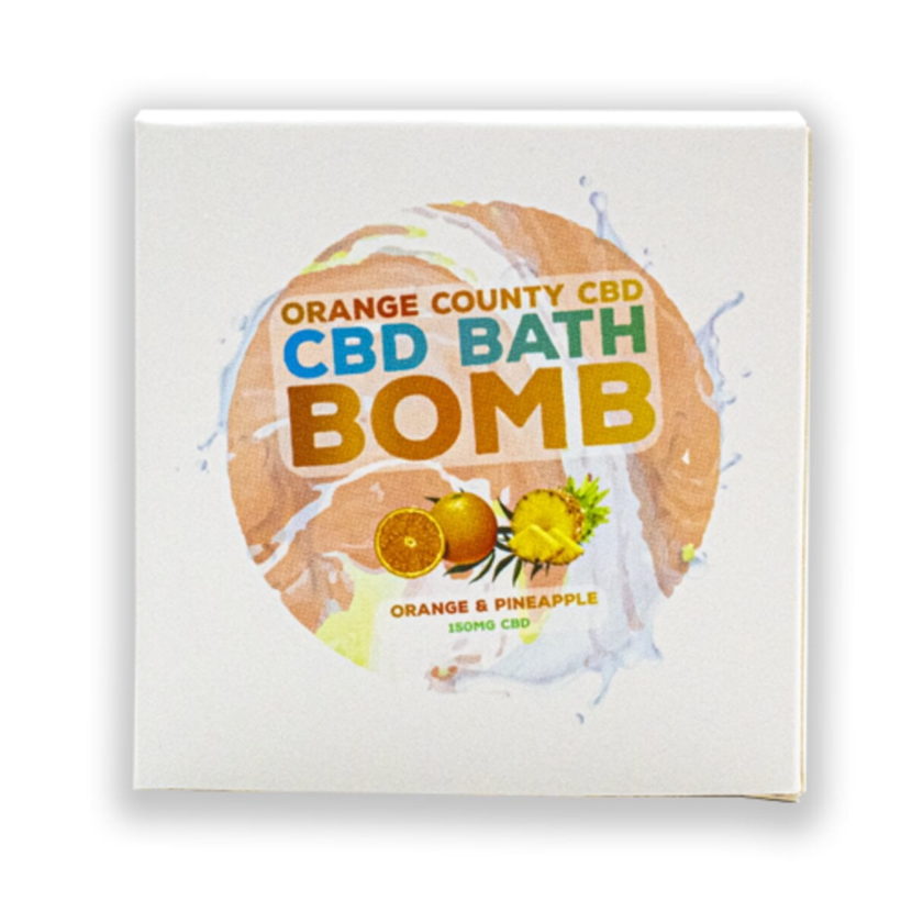 orange county cbd bath bomb 150mg