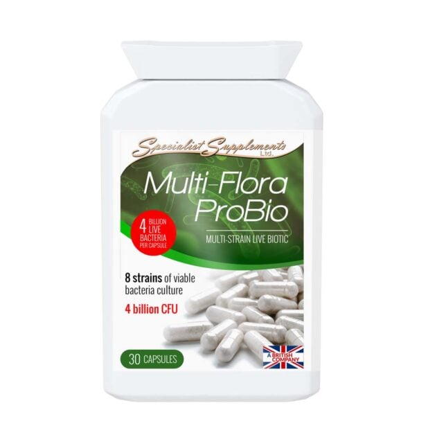 Specialist Supplements Multi-Flora ProBio Pro Biotic Capsules Nature Creations CBD and healthcare store